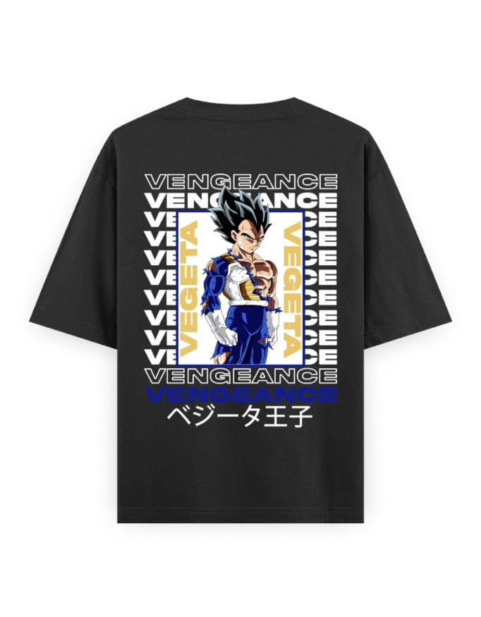 Vegeta Vengeance Oversized Tee - Image 2
