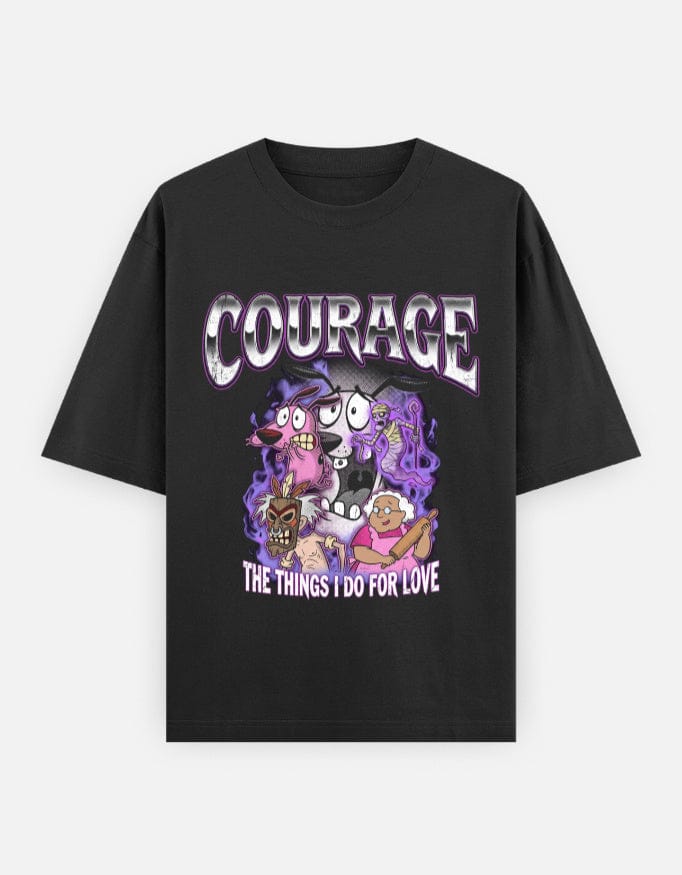 Courage Oversized Tee - Image 1